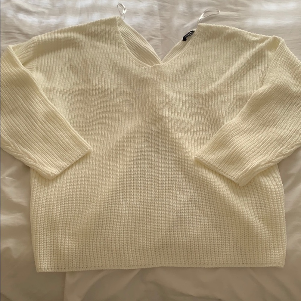 Ivory sweater